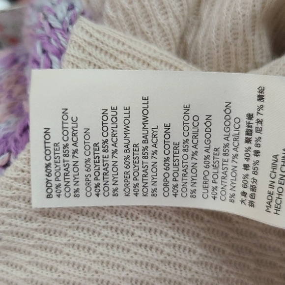 Nwt Free People Swit The‎ Small Stuff Pullover Lg - Picture 6 of 7